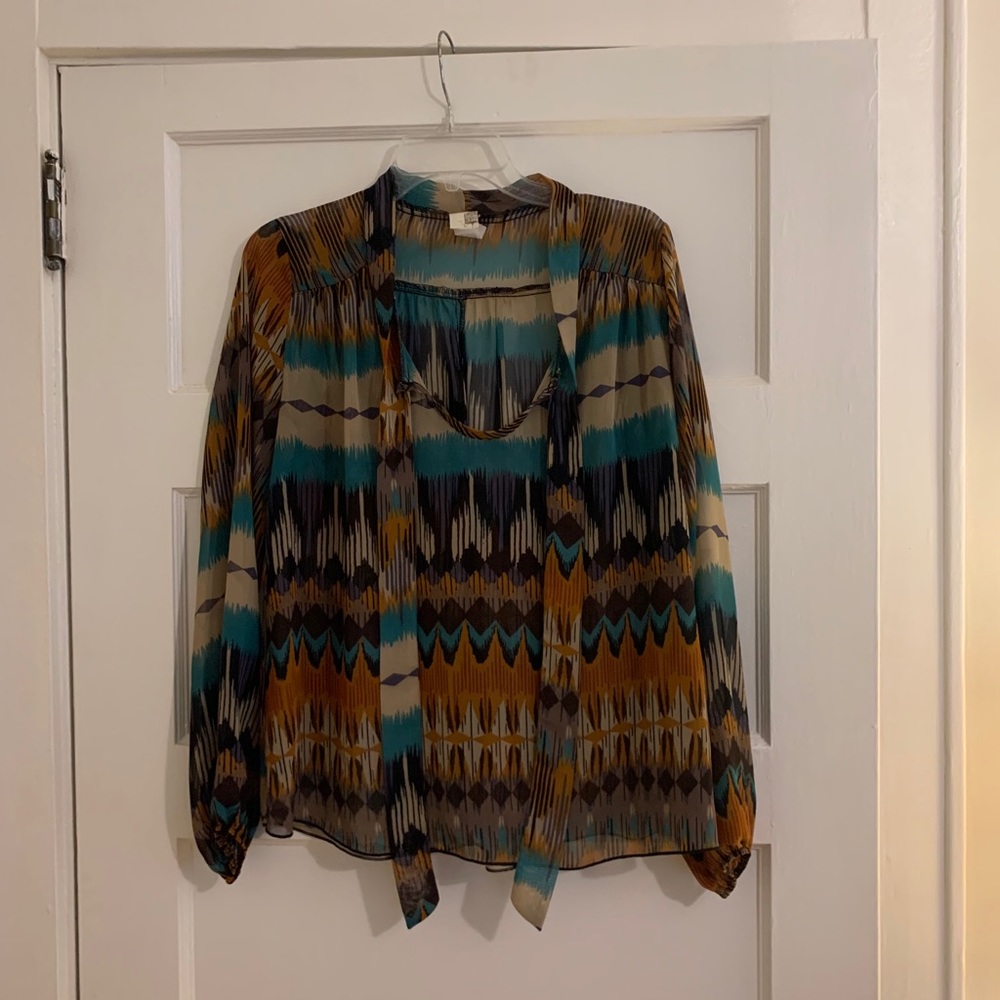 Aztec top - size M